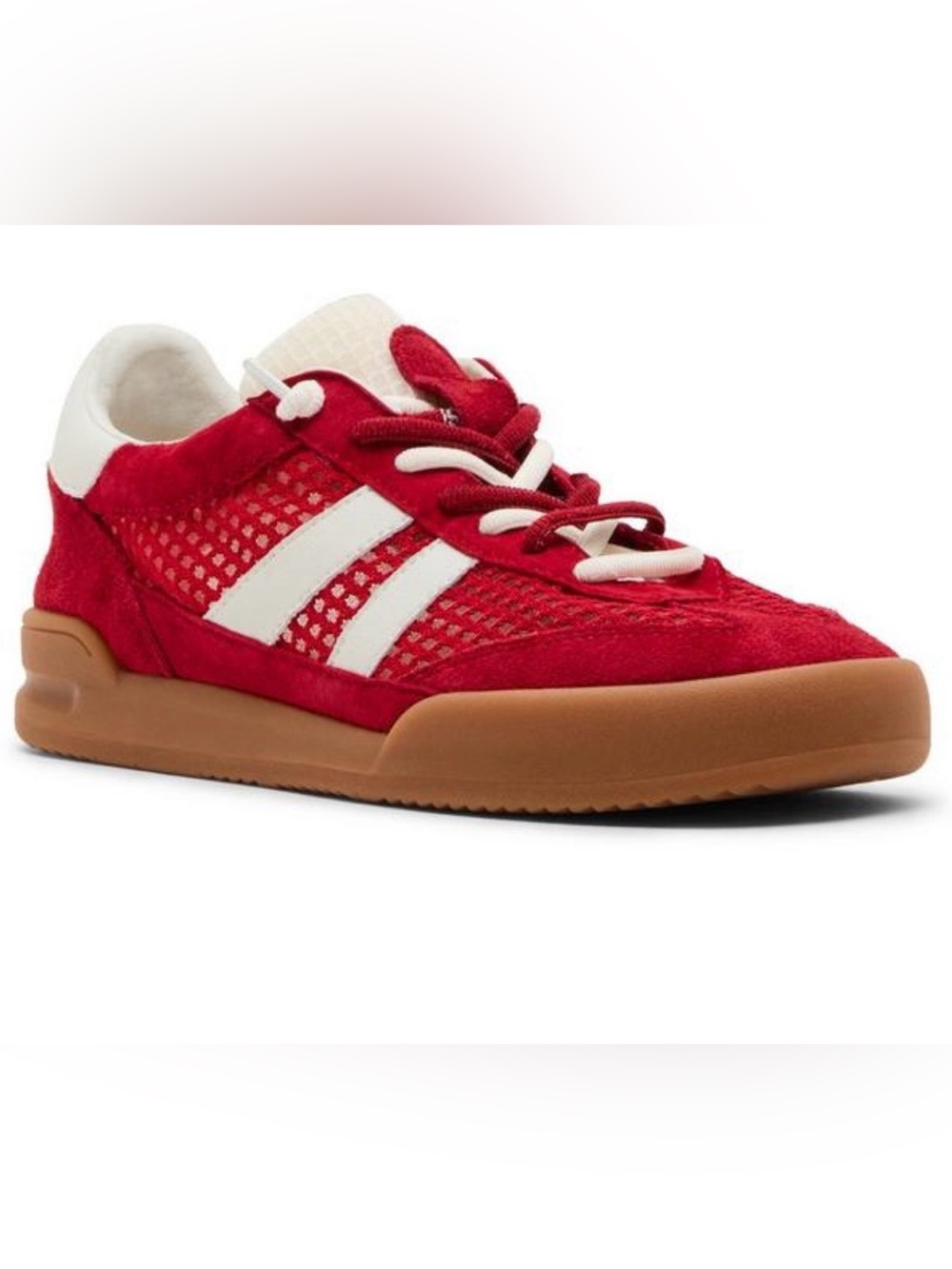 Steve Madden Verdict Red Mesh Sneakers, Size 8.5